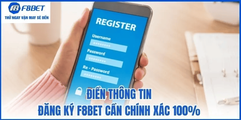 Hướng dẫn đăng ký F8bet chi tiết từng bước