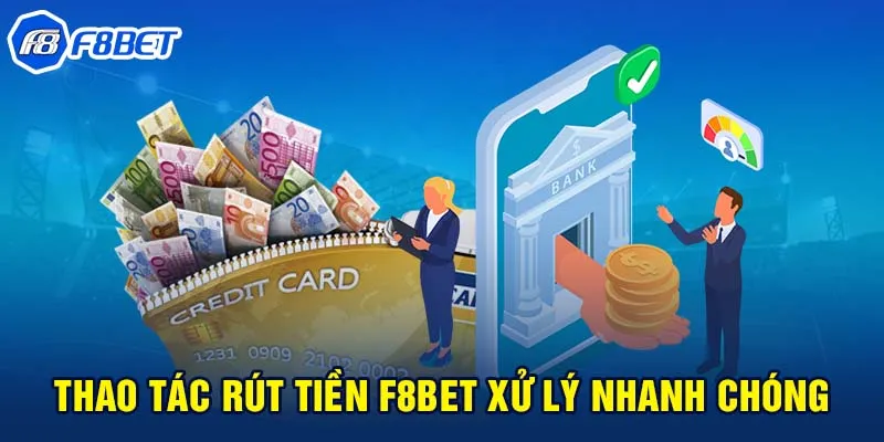 Hướng dẫn rút tiền F8bet chi tiết